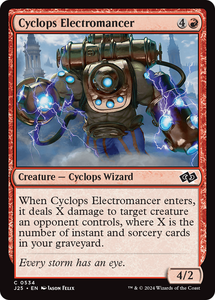 Cyclops Electromancer [Foundations Jumpstart] | RetroPlay Games