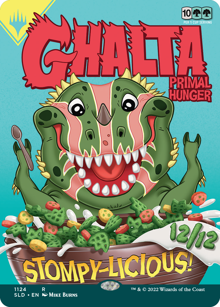 Ghalta, Primal Hunger (Borderless) [Secret Lair Drop Series] | RetroPlay Games
