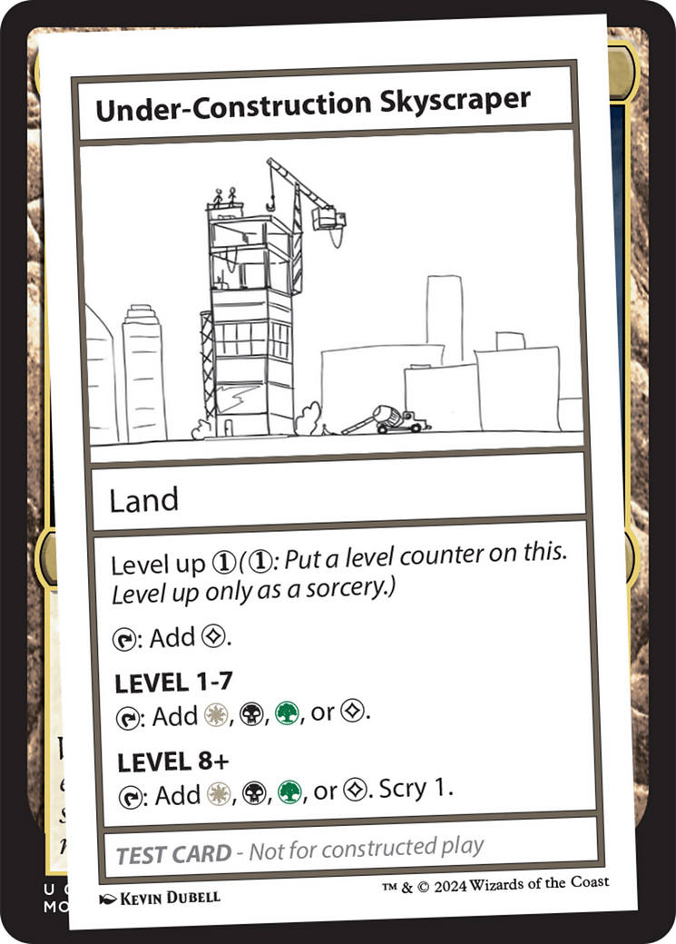 Under-Construction Skyscraper [Mystery Booster 2 Playtest Cards] | RetroPlay Games