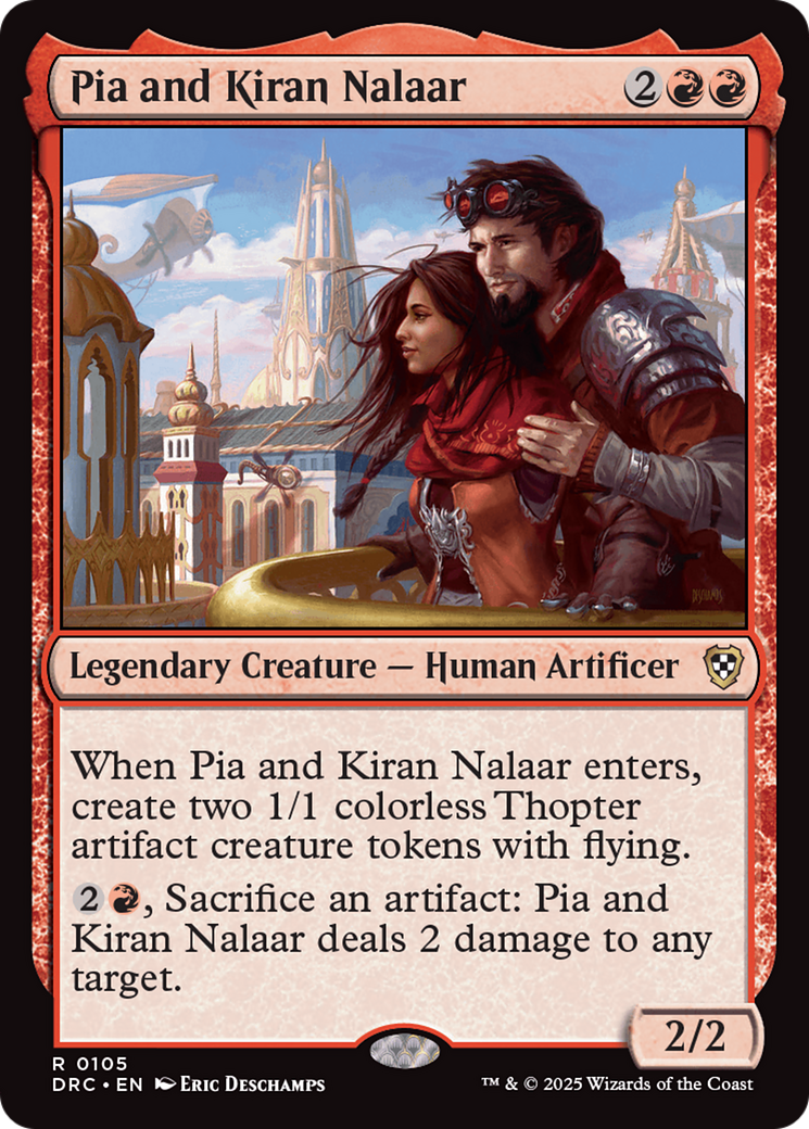 Pia and Kiran Nalaar [Aetherdrift Commander] | RetroPlay Games