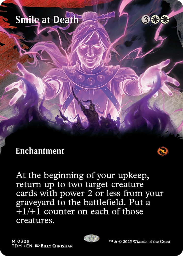 Smile at Death (Borderless) [Tarkir: Dragonstorm] | RetroPlay Games
