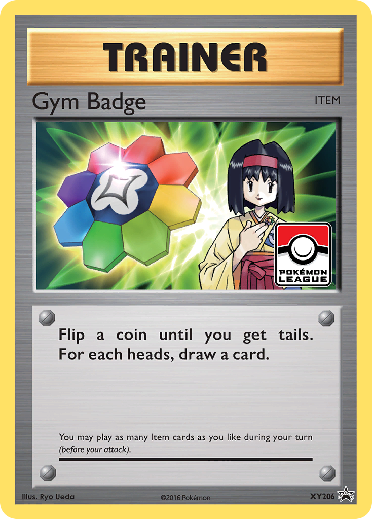 Gym Badge (XY206) (Erika) [XY: Black Star Promos] | RetroPlay Games