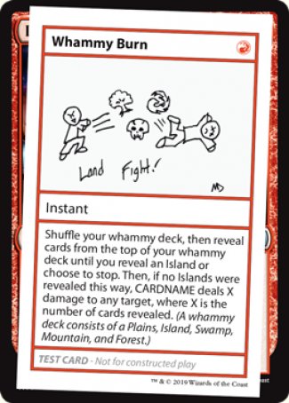 Whammy Burn (2021 Edition) [Mystery Booster Playtest Cards] | RetroPlay Games