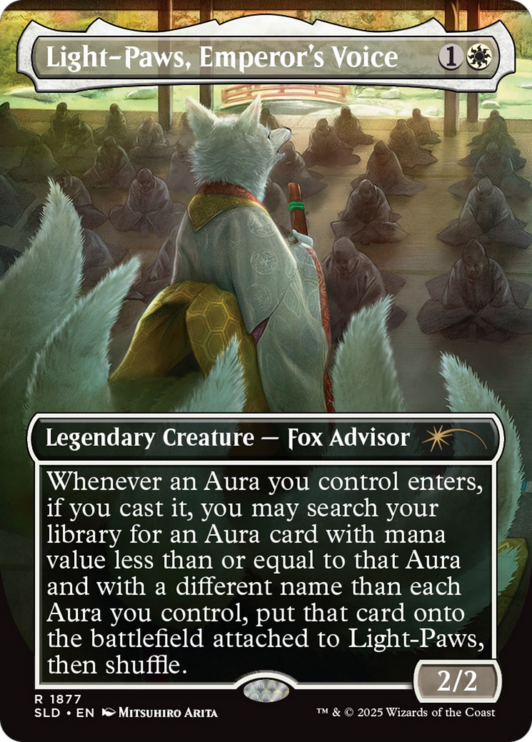 Light-Paws, Emperor's Voice (Rainbow Foil) [Secret Lair Drop Series] | RetroPlay Games