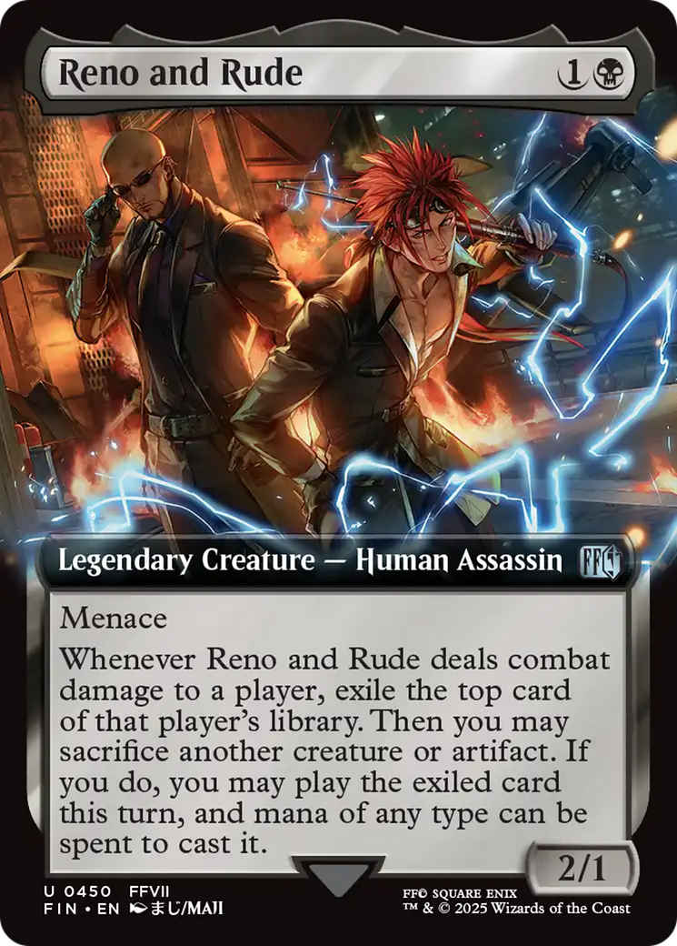 Reno and Rude (Extended Art) [FINAL FANTASY] | RetroPlay Games