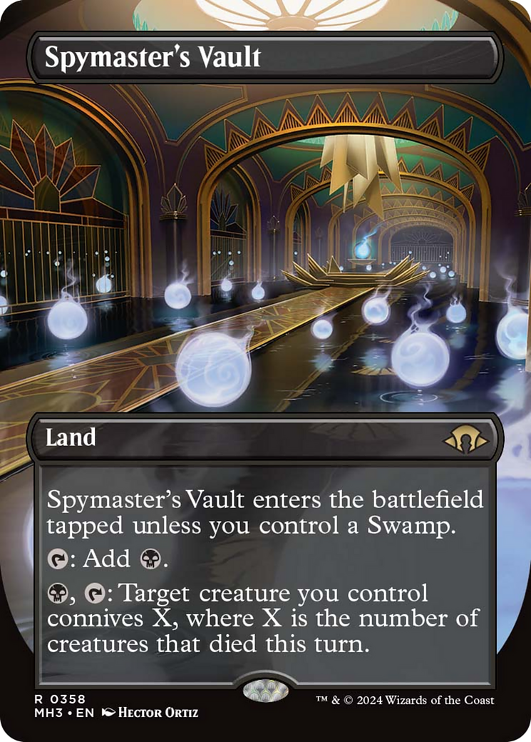 Spymaster's Vault (Borderless) [Modern Horizons 3] | RetroPlay Games