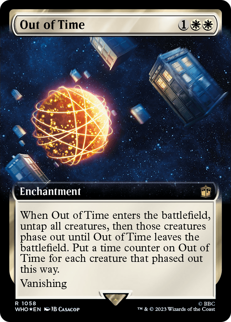 Out of Time (Extended Art) (Surge Foil) [Doctor Who] | RetroPlay Games