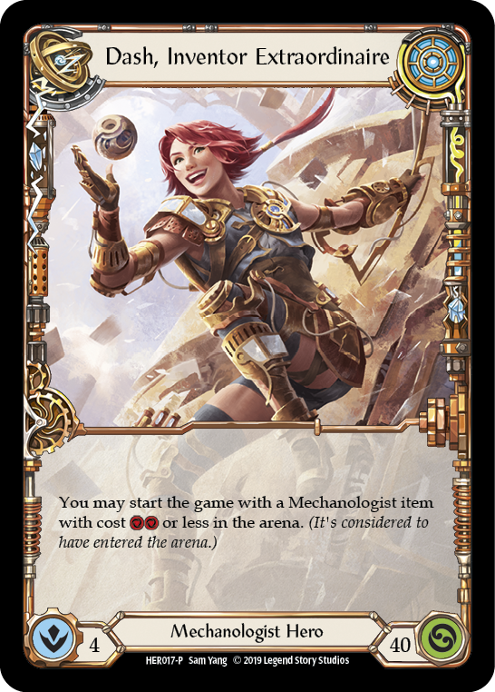 Dash, Inventor Extraordinaire [HER017-P] (Promo)  1st Edition Rainbow Foil | RetroPlay Games