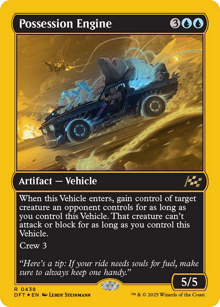 Possession Engine (First-Place Foil) [Aetherdrift] | RetroPlay Games