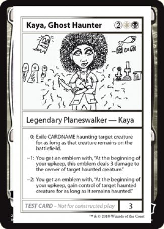 Kaya, Ghost Haunter (2021 Edition) [Mystery Booster Playtest Cards] | RetroPlay Games