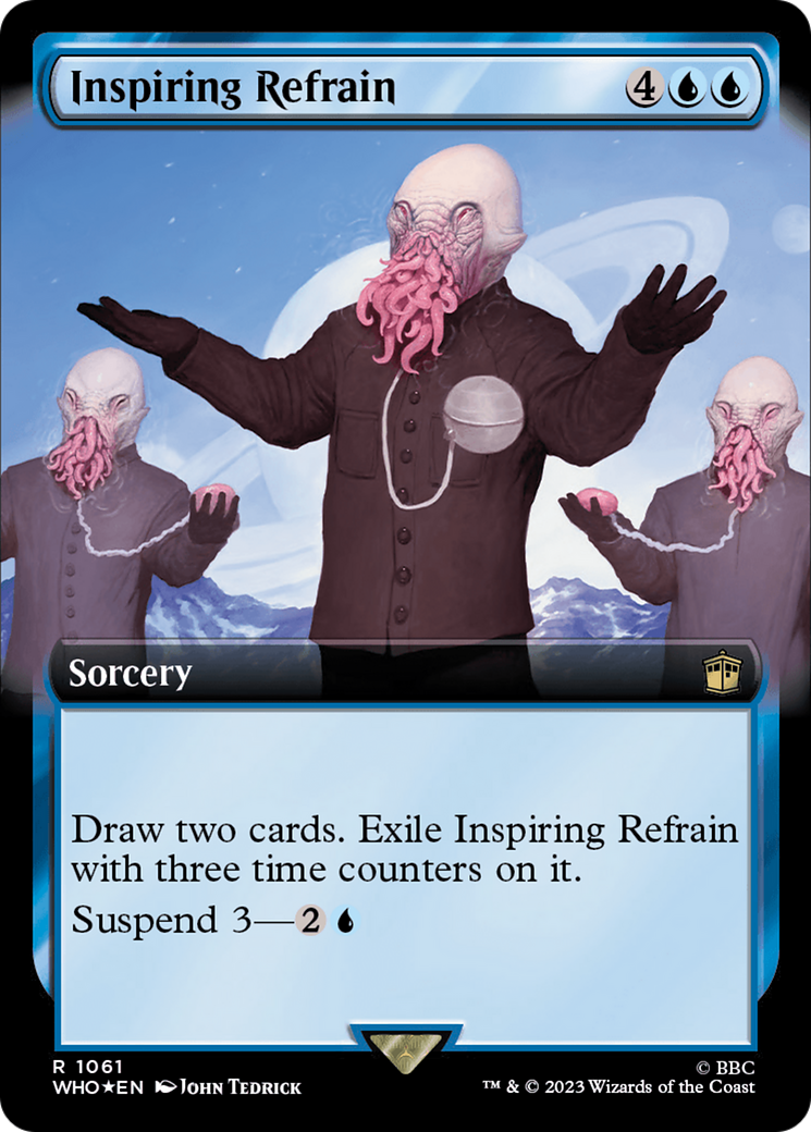 Inspiring Refrain (Extended Art) (Surge Foil) [Doctor Who] | RetroPlay Games