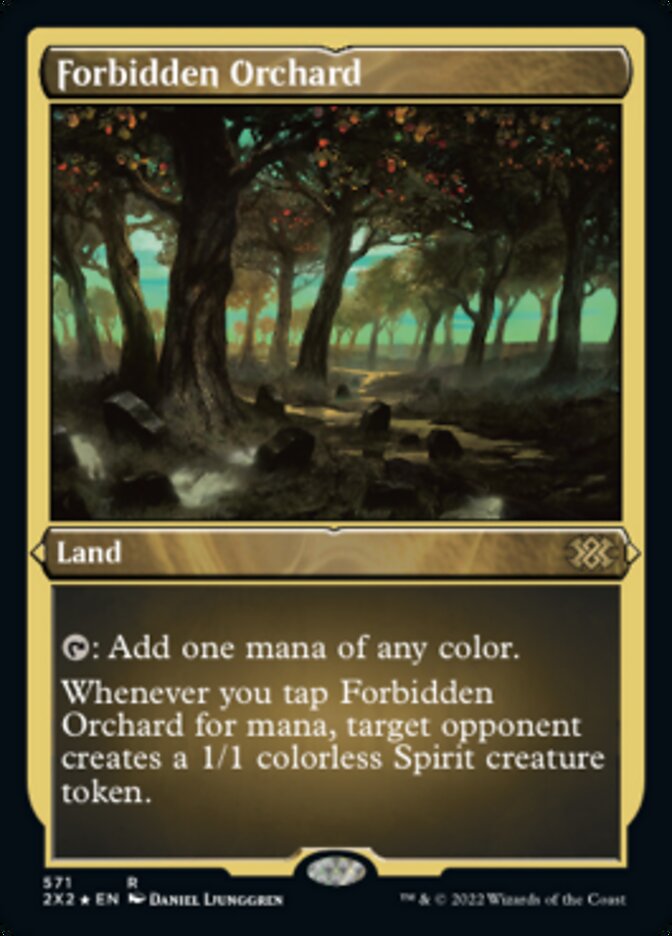 Forbidden Orchard (Foil Etched) [Double Masters 2022] | RetroPlay Games