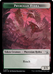 Elemental (9) // Phyrexian Hydra (11) Double-Sided Token [March of the Machine Tokens] | RetroPlay Games