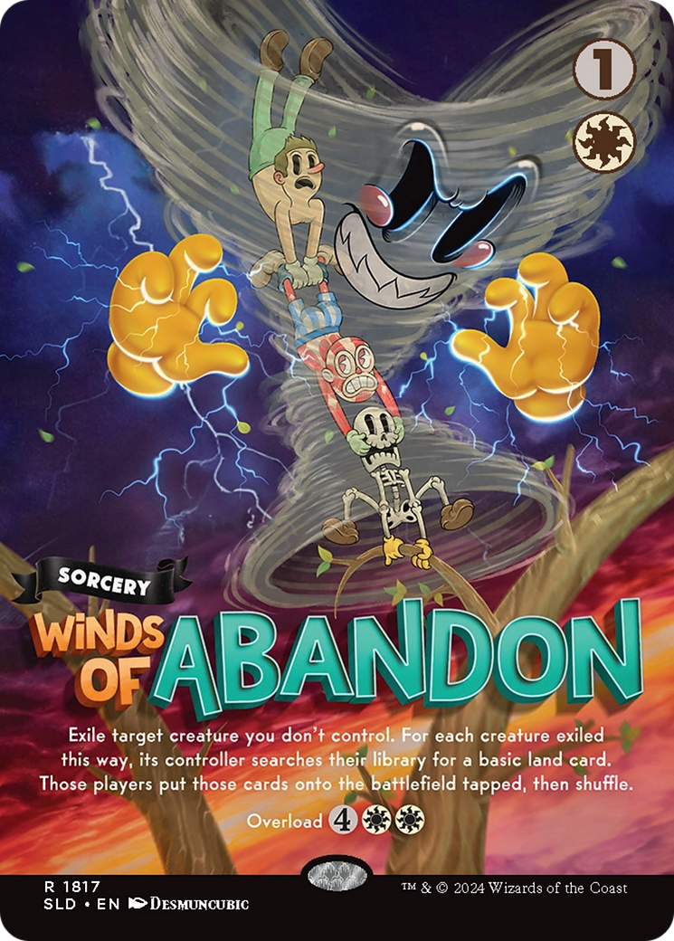 Winds of Abandon (Rainbow Foil) [Secret Lair Drop Series] | RetroPlay Games