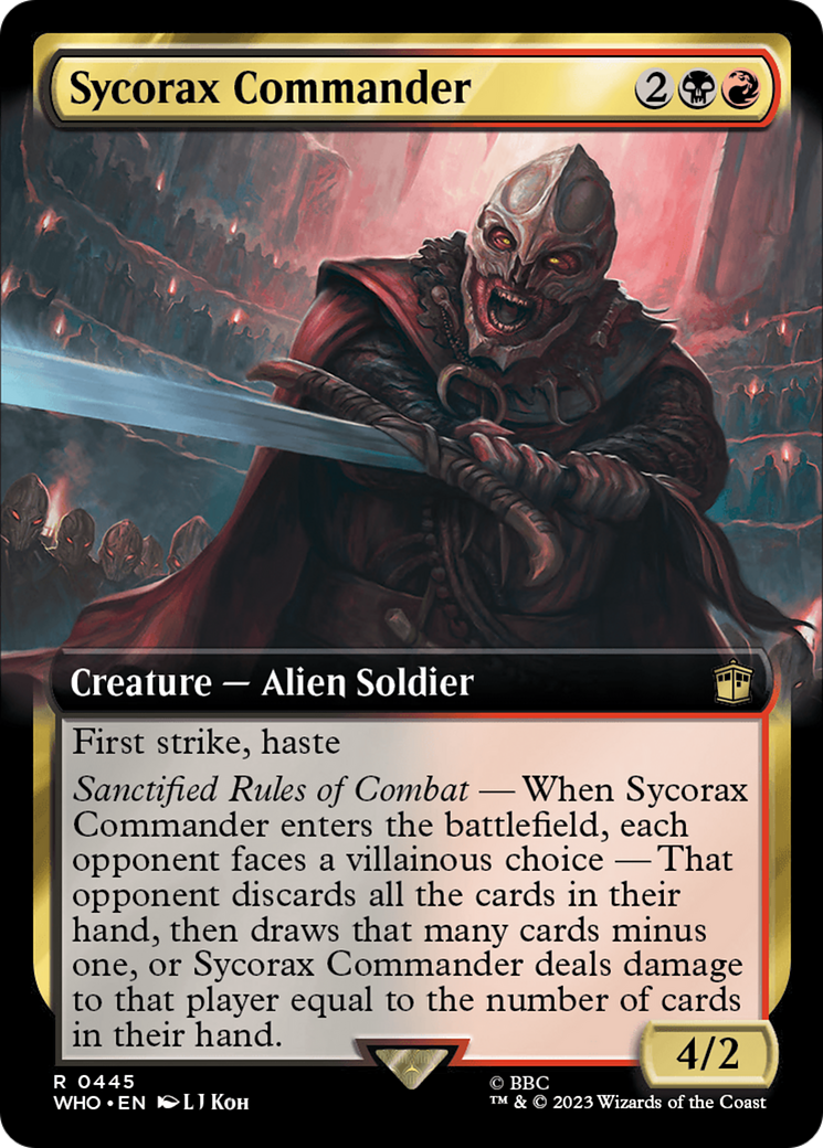 Sycorax Commander (Extended Art) [Doctor Who] | RetroPlay Games