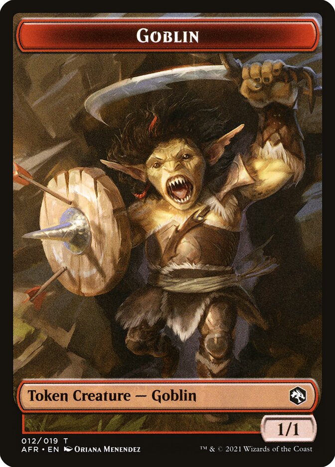 Lost Mine of Phandelver // Goblin Double-Sided Token [Dungeons & Dragons: Adventures in the Forgotten Realms Tokens] | RetroPlay Games