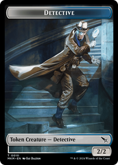 Detective // Bat Double-Sided Token [Murders at Karlov Manor Tokens] | RetroPlay Games