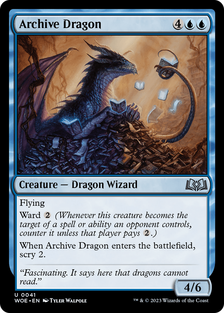 Archive Dragon [Wilds of Eldraine] | RetroPlay Games