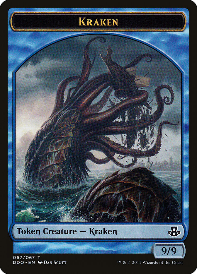 Kraken Token [Duel Decks: Elspeth vs. Kiora] | RetroPlay Games