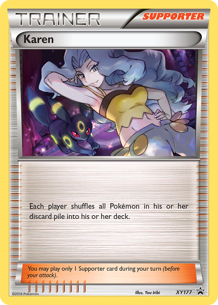 Karen (XY177) [XY: Black Star Promos] | RetroPlay Games