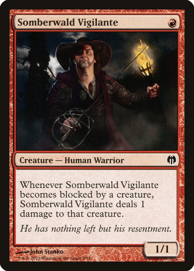 Somberwald Vigilante [Duel Decks: Heroes vs. Monsters] | RetroPlay Games