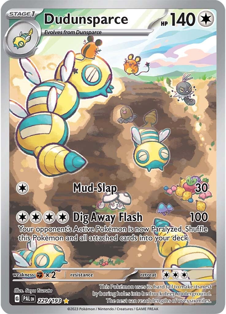 Dudunsparce (229/193) [Scarlet & Violet: Paldea Evolved] | RetroPlay Games