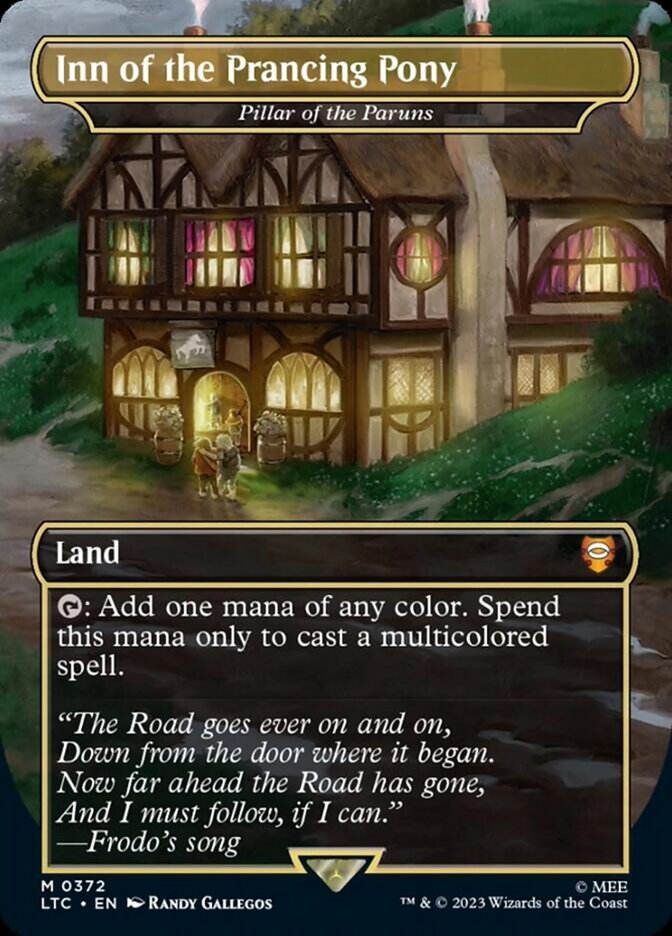 Inn of the Prancing Pony - Pillar of the Paruns [The Lord of the Rings: Tales of Middle-Earth Commander] | RetroPlay Games