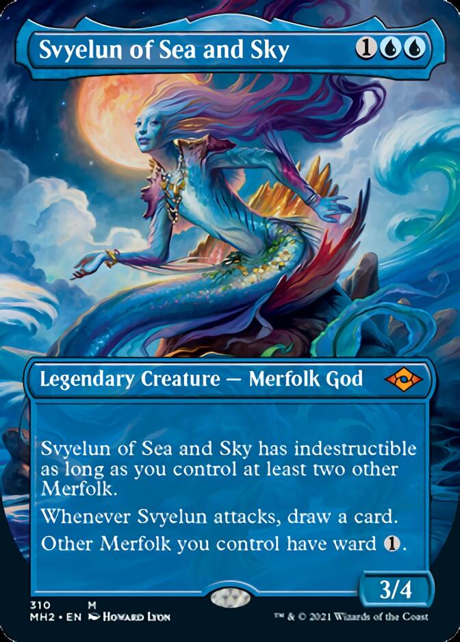 Svyelun of Sea and Sky (Borderless Alternate Art) [Modern Horizons 2] | RetroPlay Games