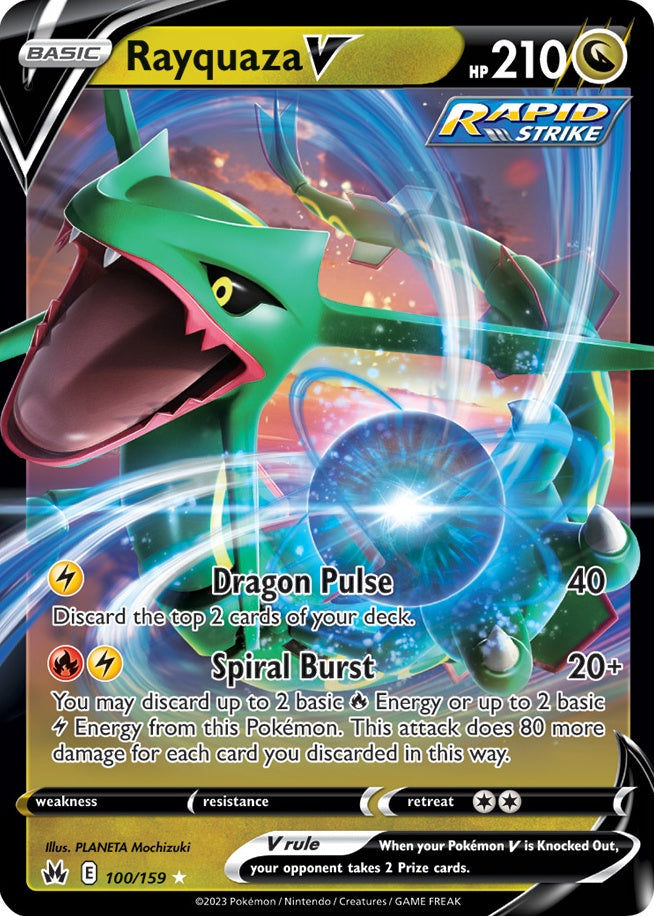 Rayquaza V 100/159 (Jumbo Card) [Sword & Shield: Evolving Skies] | RetroPlay Games