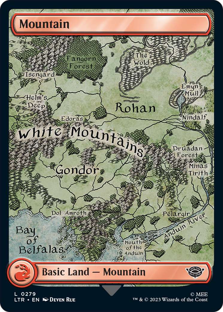 Mountain (279) [The Lord of the Rings: Tales of Middle-Earth] | RetroPlay Games