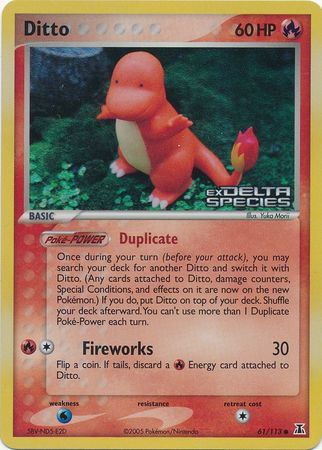 Ditto (61/113) (Stamped) [EX: Delta Species] | RetroPlay Games