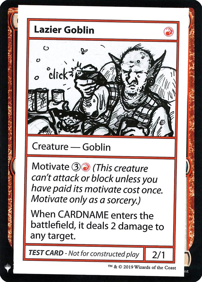 Lazier Goblin [Mystery Booster Playtest Cards] | RetroPlay Games