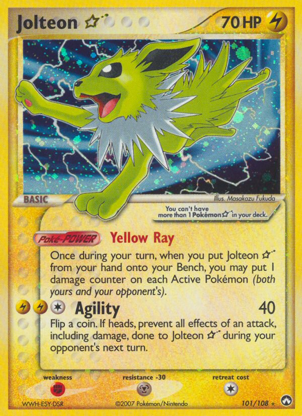 Jolteon Star (101/108) [EX: Power Keepers] | RetroPlay Games