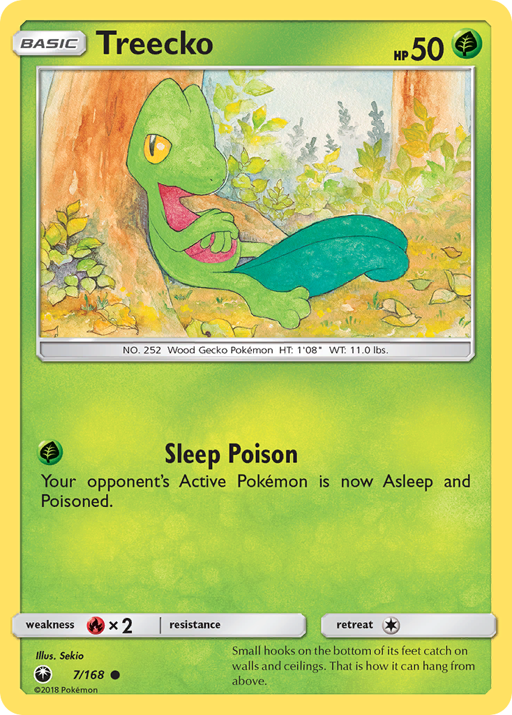 Treecko (7/168) [Sun & Moon: Celestial Storm] | RetroPlay Games