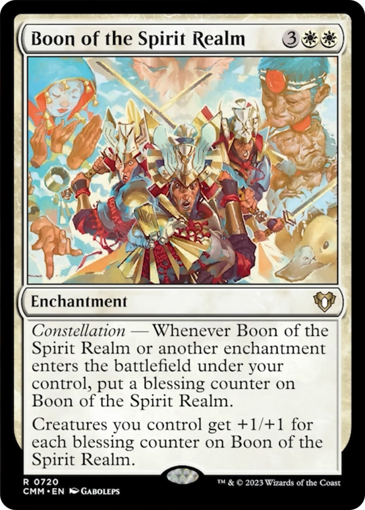 Boon of the Spirit Realm [Commander Masters] | RetroPlay Games