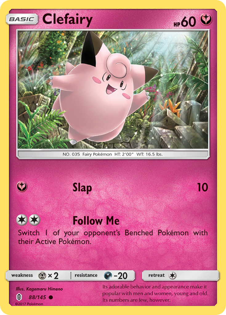 Clefairy (88/145) [Sun & Moon: Guardians Rising] | RetroPlay Games