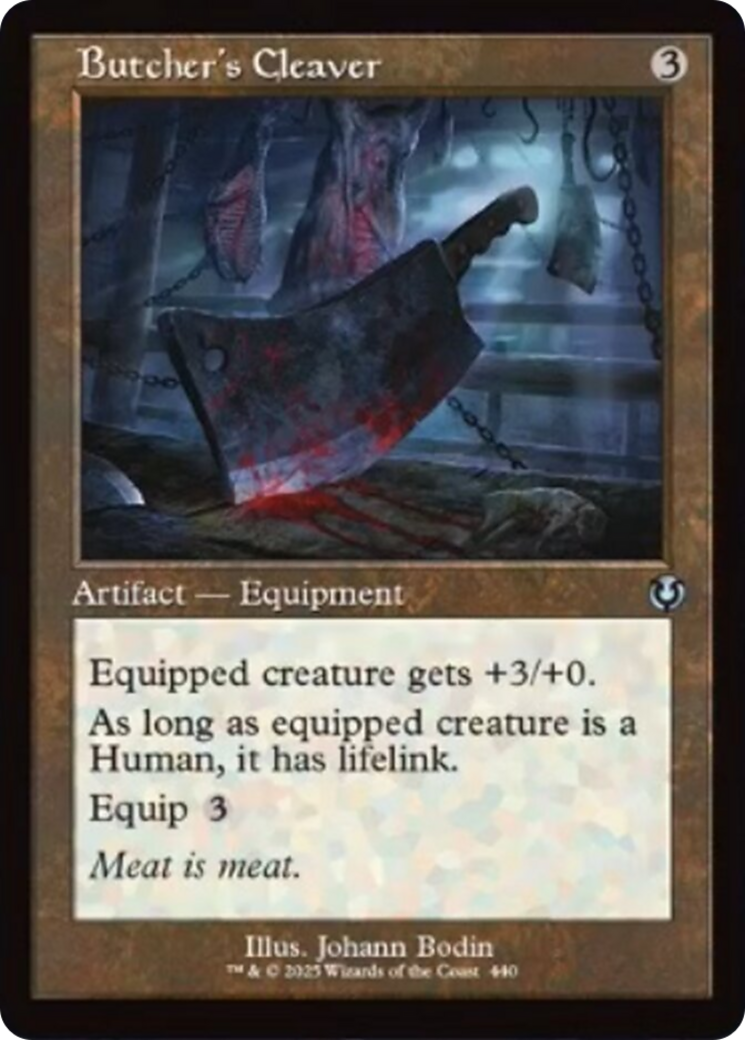 Butcher's Cleaver (Retro Frame) [Innistrad Remastered] | RetroPlay Games