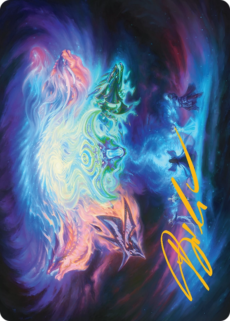 Call the Spirit Dragons Art Card (21/54) [Tarkir: Dragonstorm Art Series] | RetroPlay Games