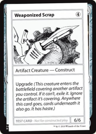 Weaponized Scrap (2021 Edition) [Mystery Booster Playtest Cards] | RetroPlay Games