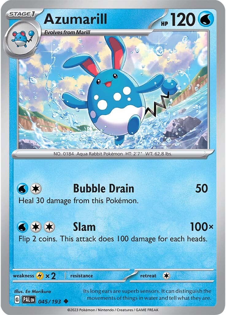 Azumarill (045/193) [Scarlet & Violet: Paldea Evolved] | RetroPlay Games