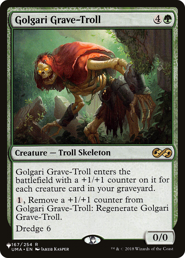 Golgari Grave-Troll [The List] | RetroPlay Games