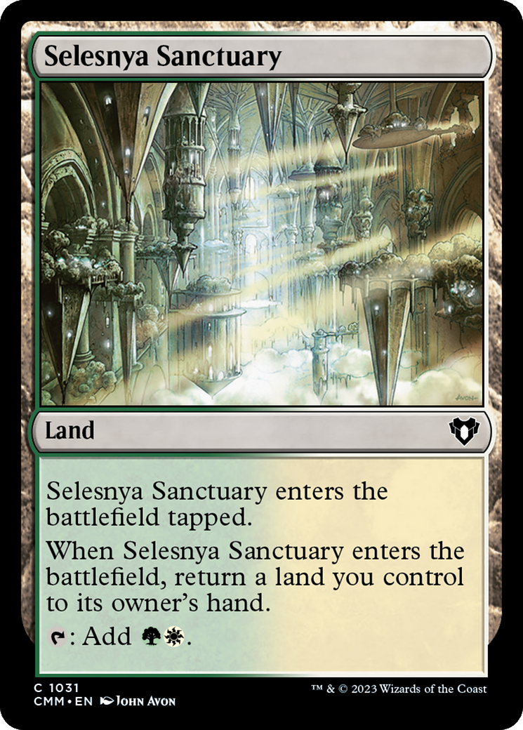 Selesnya Sanctuary [Commander Masters] | RetroPlay Games