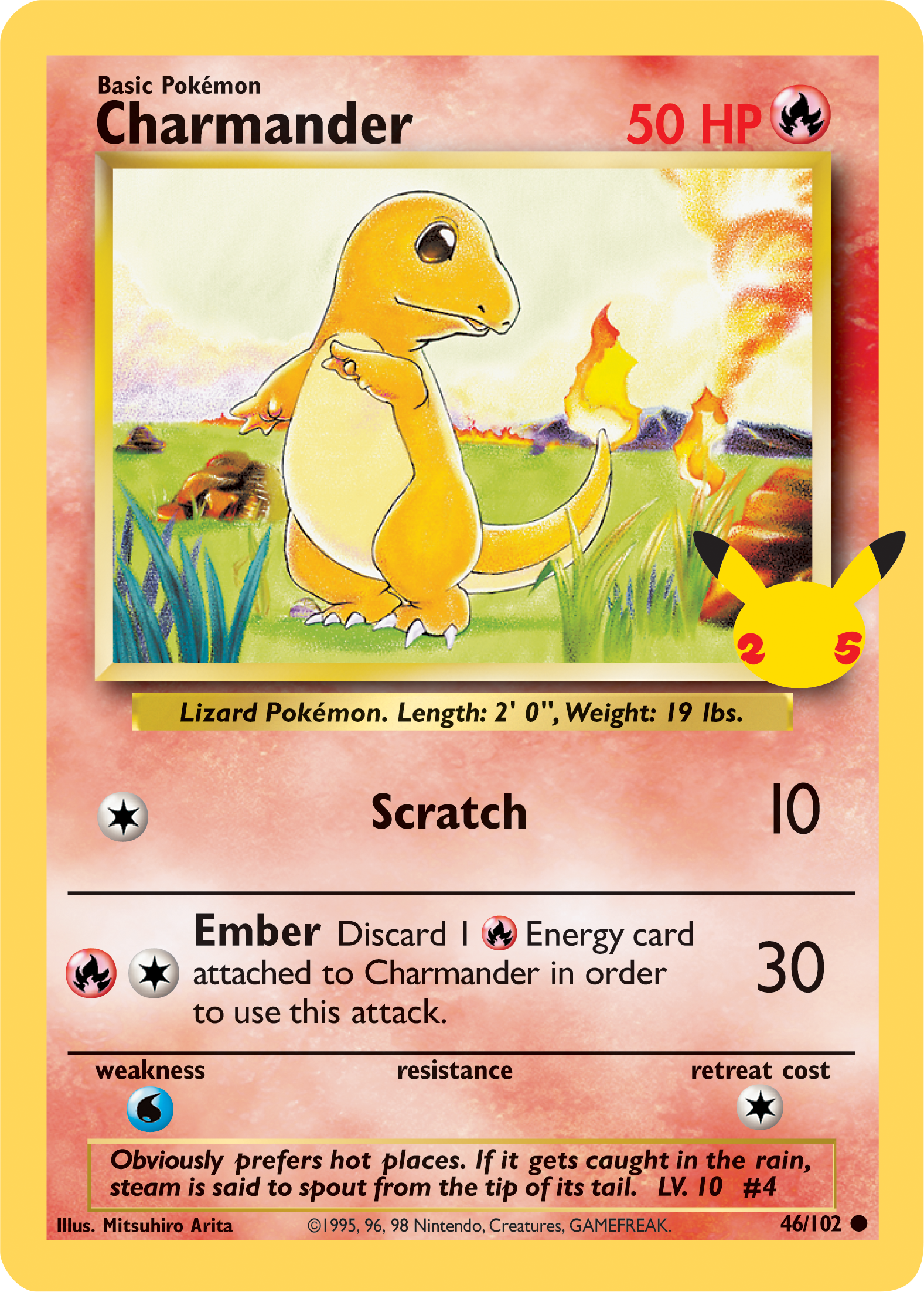 Charmander (46/102) (Jumbo Card) [First Partner Pack] | RetroPlay Games