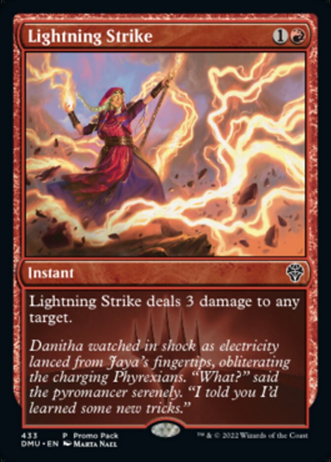 Lightning Strike (Promo Pack) [Dominaria United Promos] | RetroPlay Games