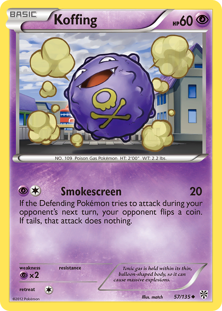 Koffing (57/135) [Black & White: Plasma Storm] | RetroPlay Games