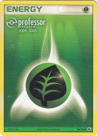 Grass Energy (104/109) (2004 2005) [Professor Program Promos] | RetroPlay Games