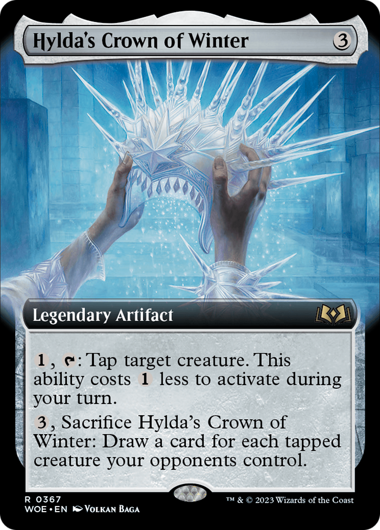 Hylda's Crown of Winter (Extended Art) [Wilds of Eldraine] | RetroPlay Games