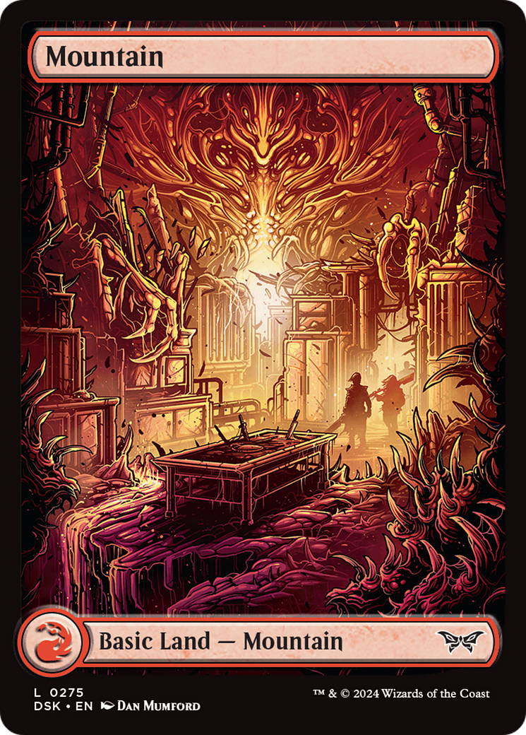 Mountain (275) - Full Art [Duskmourn: House of Horror] | RetroPlay Games