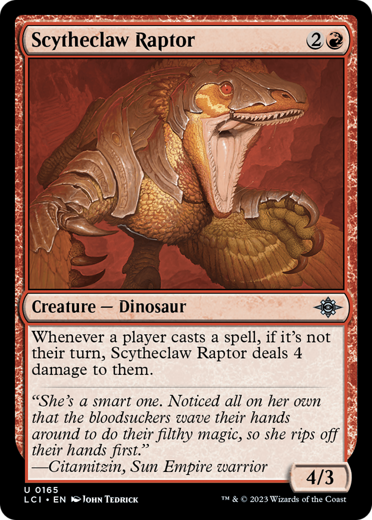 Scytheclaw Raptor [The Lost Caverns of Ixalan] | RetroPlay Games