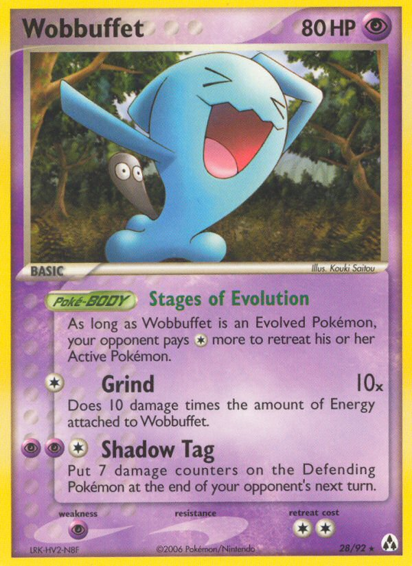 Wobbuffet (28/92) [EX: Legend Maker] | RetroPlay Games